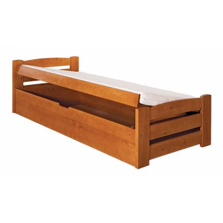 Łóżko z drewna Lolek